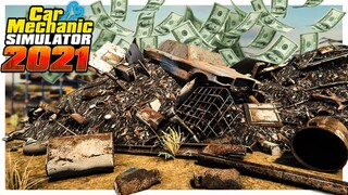 PROFIT From SCRAP // Rusty Gold Can SAVE You // Car Mechanic Simulator 2021 Gameplay