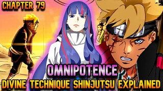 ANG JUTSU NA BUMALIKTAD  SA BUHAY NI BORUTO UZUMAKI!- Omnipotence Explained! | Boruto Chapter 79