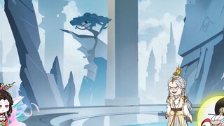 In the finale: The system awakens, takes over the body of the female Tongtian, and practices dual cu
