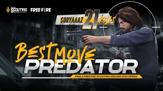 SuryaaAZ Bikin Rata Satu Tim! | Best Move The Predator of FFSG 2022 Spring