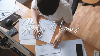 Học 8 tiếng một ngày và chia sẻ của mình về chuyện học | Study Vlog | Kira