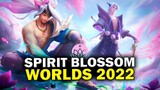 LEAKED Worlds 2022 - Spirit Blossom, Music Beat Unviverse and more