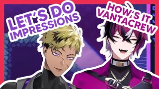 Doppio and Vanta doing each other impressions 【NIJISANJI EN】