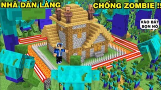 Mình Đã Chống Lại Đại Dịch Zombie | Bảo Vệ Làng Bằng Cách Trở Thành Samurai | TRONG MINECRAFT PE..!!