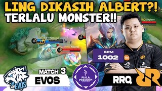 W/ Max, KB | LING ALBERT Bukan Manusia!! Gimana Ceritanya Bisa 1002 GPM Woi?! - RRQ vs EVOS Match 3