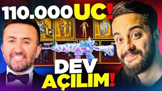 İBRAHİM YILMAZIN HESABINDA 110.000 UC DEV AÇILIM! MUMYA M416 MAXXLADIK! PUBG Mobile