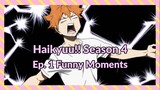 Haikyuu!! Season 4 Ep.1 Funny Moments