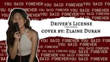 Driver's License - (c) Olivia Rodrigo | Elaine Duran Covers