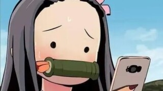 Nezuko: It's so weird... what's the cut... look again!