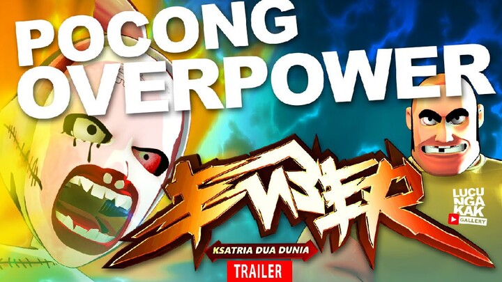 Pocong OVERPOWER : Siap back-up Naruto, One Piece, One Punch, & warga se-kecamatan Isekai. wkwk 😅🤭