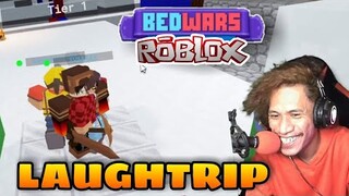 Bedwars In Roblox | Pinaglaruan Lang Ang Mga Noob Laptrip :D