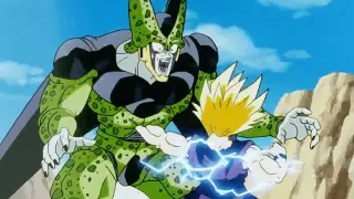 Gohan explodes with legendary SSJ power and kills Cell with 2 steel punches, Gohan's Best Battle