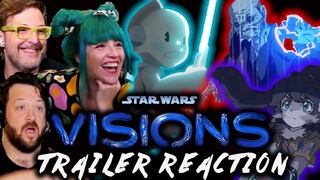 THIS LOOKS RAD! // Star Wars: VISIONS Trailer Reaction!
