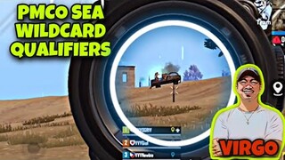 PMCO SEA WILDCARD WWCD FAIL WITH VIRGO MOBILE | FULL MIRAMAR GAMEPLAY