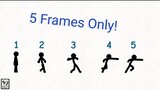 24 FPS Stickman Fight Scene Tutorial (Part 3 of 4) 