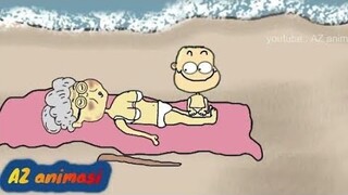 Kartun Lucu LIBURAN KE PANTAI - Funny Cartoon