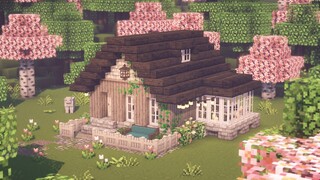 Aesthetic Minecraft | Tiny House (Relaxing Video)