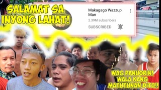 PAANO AKO NAGSIMULA SA YOUTUBE? SALAMAT BOY TAPANG! BRUSKO BROS! MG! BATTLE OF YOUTUBERS!