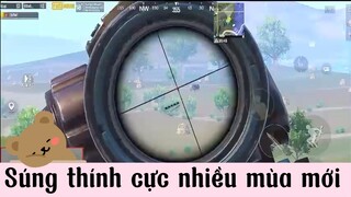 Súng thính cực nhiều mùa mới|Đáp dù xuống đã nhặt được luôn [PUBG MOBILE]