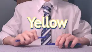 [Music]Performing <Yellow> with a keyboard and two pens