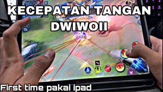 KECEPATAN JARI DARI TANGAN DWIWOII PAKAI FANNY AUTO ANCUR HP BARU