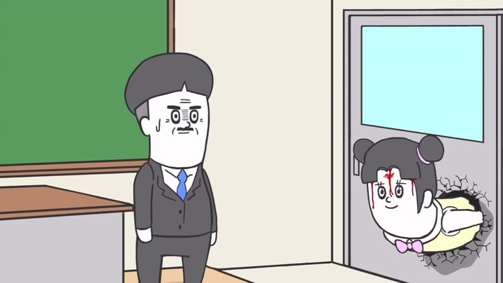 【Funny Japanese Comics Series】-The transfer student is awesome