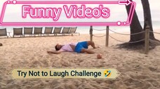 Funny Videos 🤣🤣 never ending laughers, 😂😂 Try not to Laugh Challenge 👍