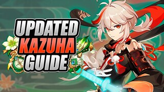 KAZUHA - COMPLETE GUIDE v2.8 - Optimal Builds, Design Breakdown, Gameplay Showcase | Genshin Impact