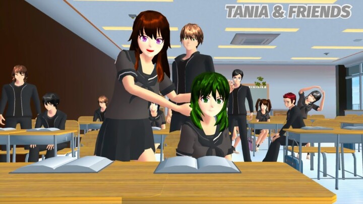 TANIA & FRIENDS #part 23 DRAMA SAKURA SCHOOL SIMULATOR | MUTIA ANIMASI | PEANUT BUTTERS