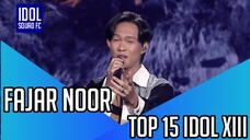 FAJAR NOOR - WAKTU YANG SALAH | TOP 15 INDONESIAN IDOL XIII |