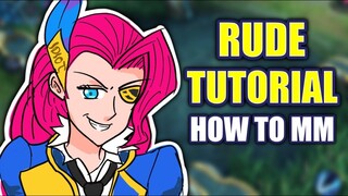 HOW TO GOLD LANE | BURST MM | RUDE TUTORIAL