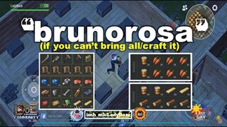 "Brunorosa" using tanning rack to block| OPENED ALL BOXES & ROOMS - Last Day On Earth: Survival