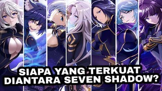 Urutan Seven Shades Dari Yang Terkuat Sampe Terlemah| Kage no Jitsuryokusha