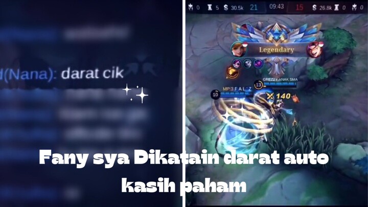 Dikatain darat sama user Nana auto kasih paham