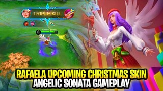 Rafaela Upcoming Christmas Skin Angelic Sonata Gameplay | Mobile Legends: Bang Bang