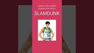 Slamdunk characters, can you guess them? Quiztism