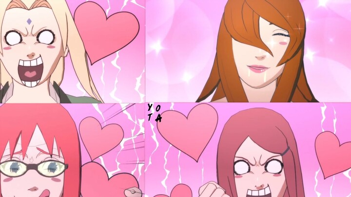[Naruto] Lihatlah pesona teknik rayuan Naruto dan teknik reverse harem, siapa yang bisa menolaknya.