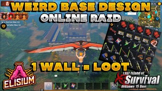 Easy Online Raid 1 wall = loot room Last Island of Survival | Last Day Rules Survival