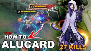 27 Devastation How To Use This Monster | ALUCARD Tutorial 2023 | MLBB