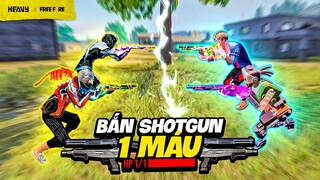 Solo bắn shotgun 1 máu trong chế độ tử chiến cực hot | HEAVY Free Fire