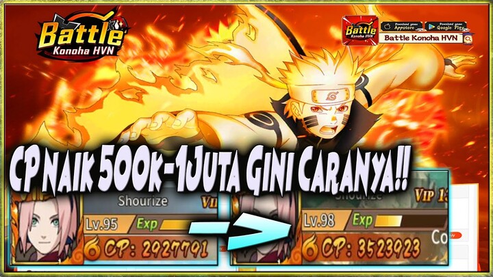 🔥 LAKUIN INI.. CP LANGSUNG NAIK 500k - 1Juta 🔥 NARUTO BATTLE KONOHA