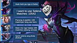SELENA 10,000 Matches+NO WINRATE PRANK!😂 (LAUGHTRIP TO) | MLBB | Recho