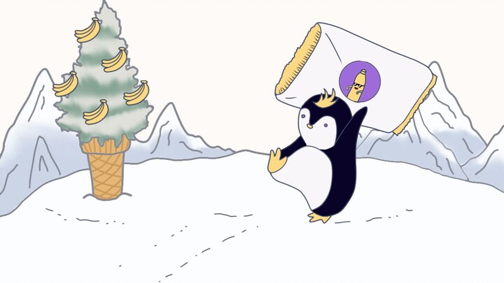 【Handbook / Shu Yamino】 Penguin Shubao Online Ski Cake