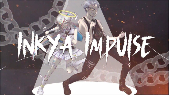 【Adhiew x Eva Amalthea】Inkya Impulse (Asobi Asobase Ending Cover) #CoverLaguAnime