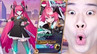 Skin Terbaru Layla Anime Rp1,500,000 - Mobile Legends