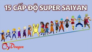 Xếp hạng 15 cấp độ Super Saiyan