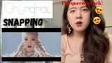 Chungha - Snapping MV Reaction [queen!]