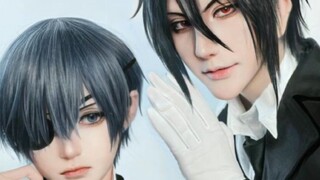 anime × cosplay Ciel phantomhive & Sebastian Michaelis