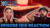 ONE PIECE IS SO INCREDIBLE! | One Piece Episode 1015 Reaction