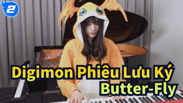 [Digimon Phiêu Lưu Ký]OP[Butter-Fly] Ru's Piano_2